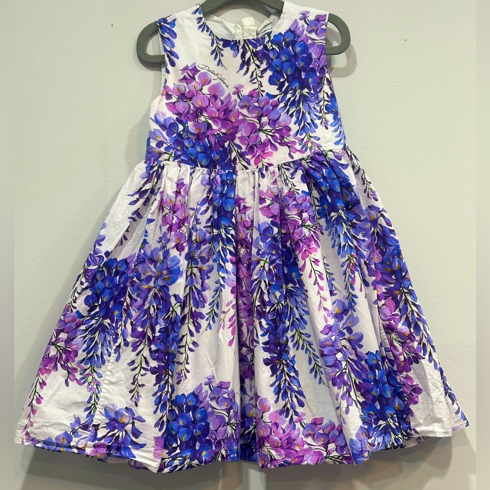 Little girls’ DOLCE&GABANNA sleeveless floral dress